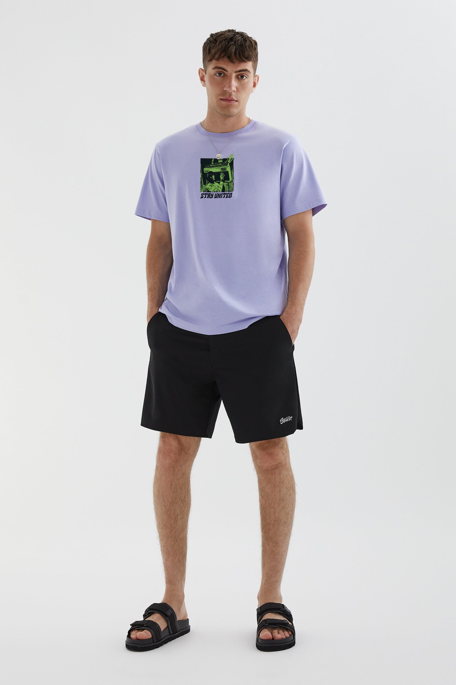 Herren STAY UNITED - T-Shirt print Herren STAY UNITED - T-Shirt print