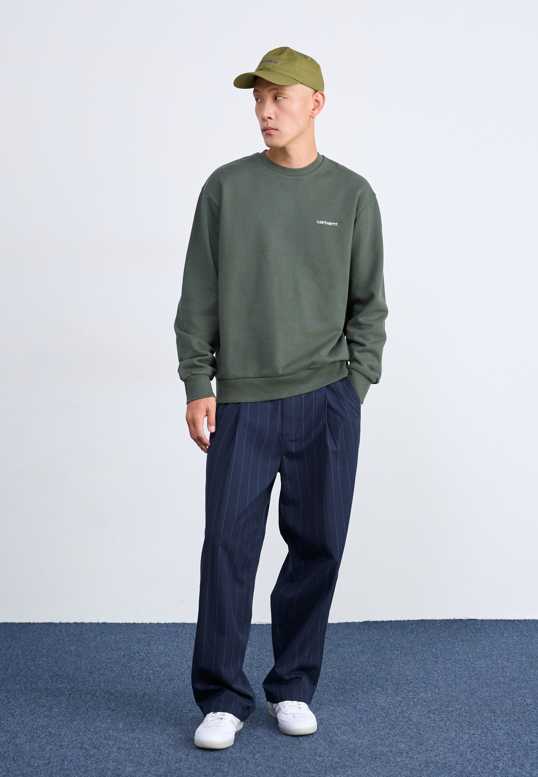 OBEY Recon Pantaloni Cargo Uomo - Tessuto Ripstop Grigio, Vestibilità Regolare, Taglia 48