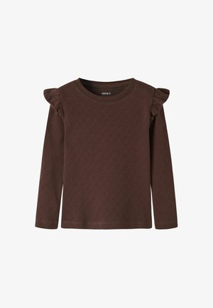 Name it, Pullover - chicory coffee