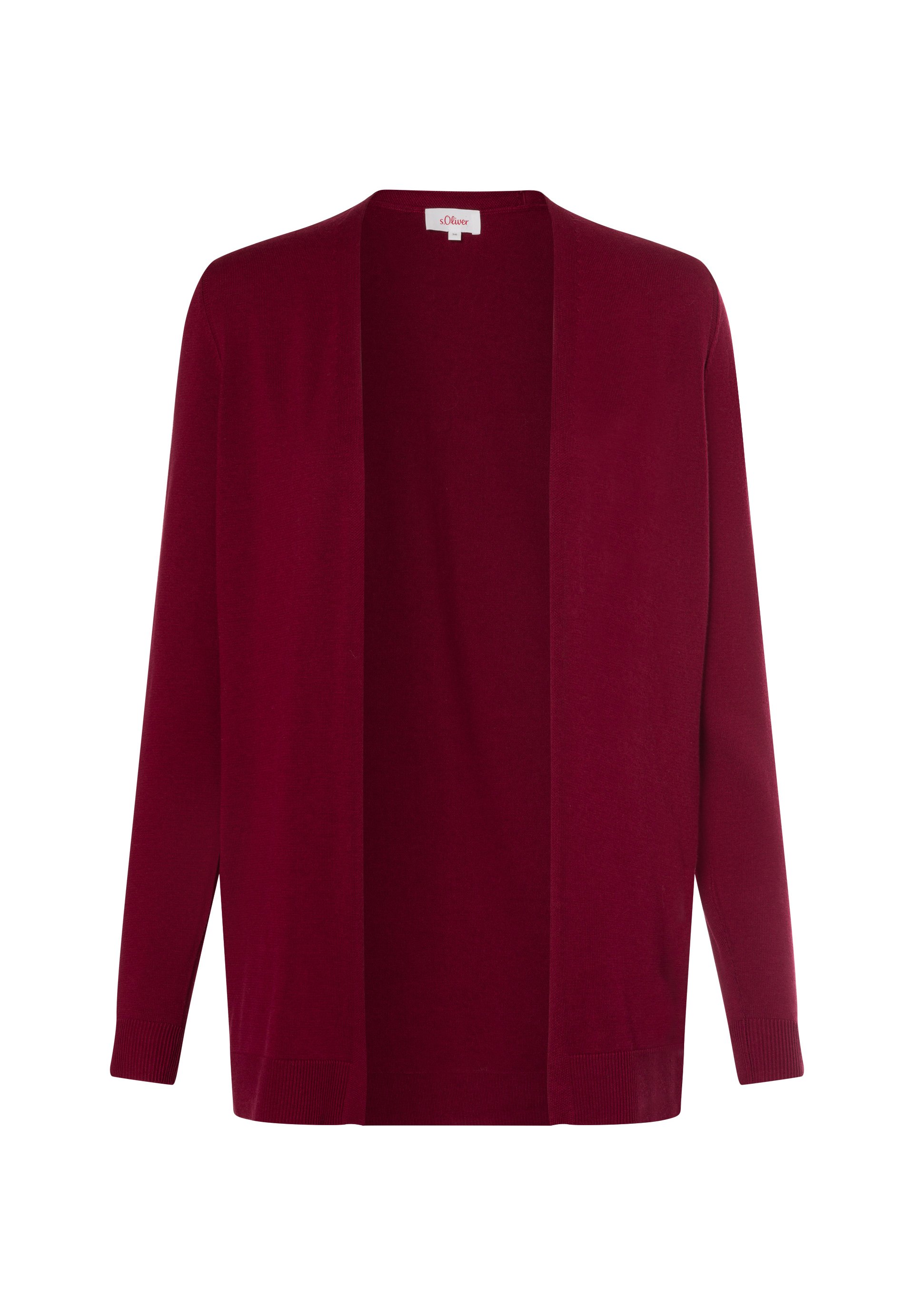 Damen Strickjacke S Oliver Strickmantel Rot S Oliver - Main Image