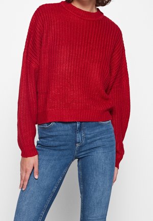 Pullover - red