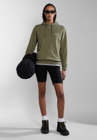 Napapijri B-IAATO H W S - Jersey con capucha - green lichen