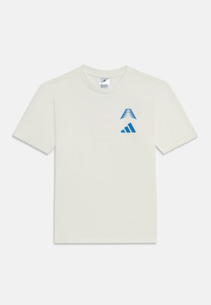 adidas Performance, ANTED TEE UNISEX - Тениска с щампа - off-white