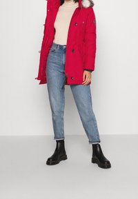 ONLY Abrigo de invierno - red