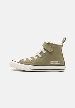 CHUCK TAYLOR ALL STAR 1V UNISEX - Visoke tenisice - mossy sloth/egret/orange