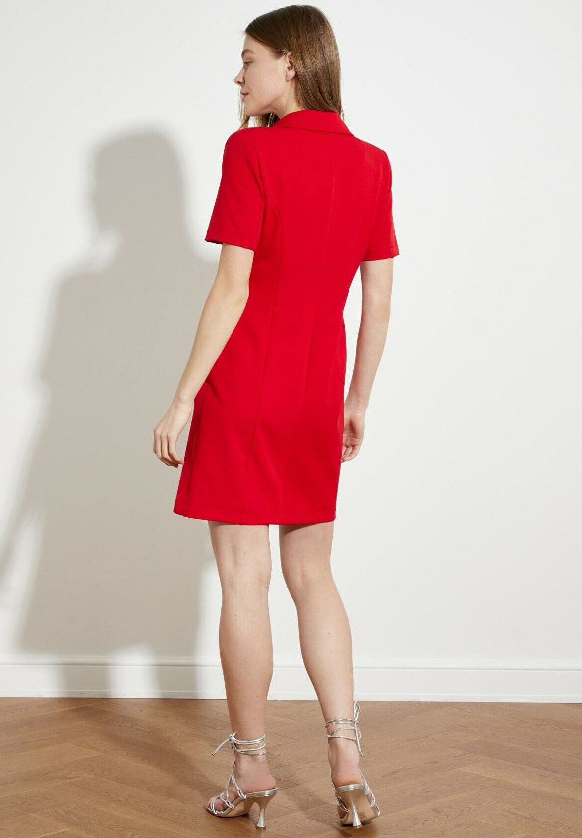 Trendyol PARENT - Abito a camicia - red/rosso - Zalando.it