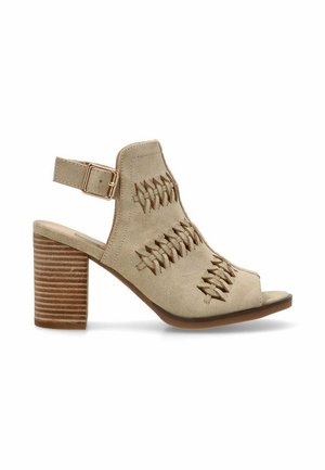 TIMONI 01 - Sandalias de tacón - taupe
