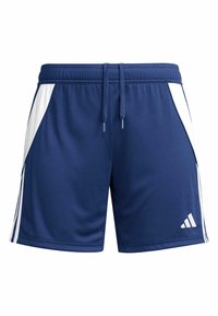 TIRO24 SHORTS WOMEN - Kurze Sporthose - team navy blue    white
