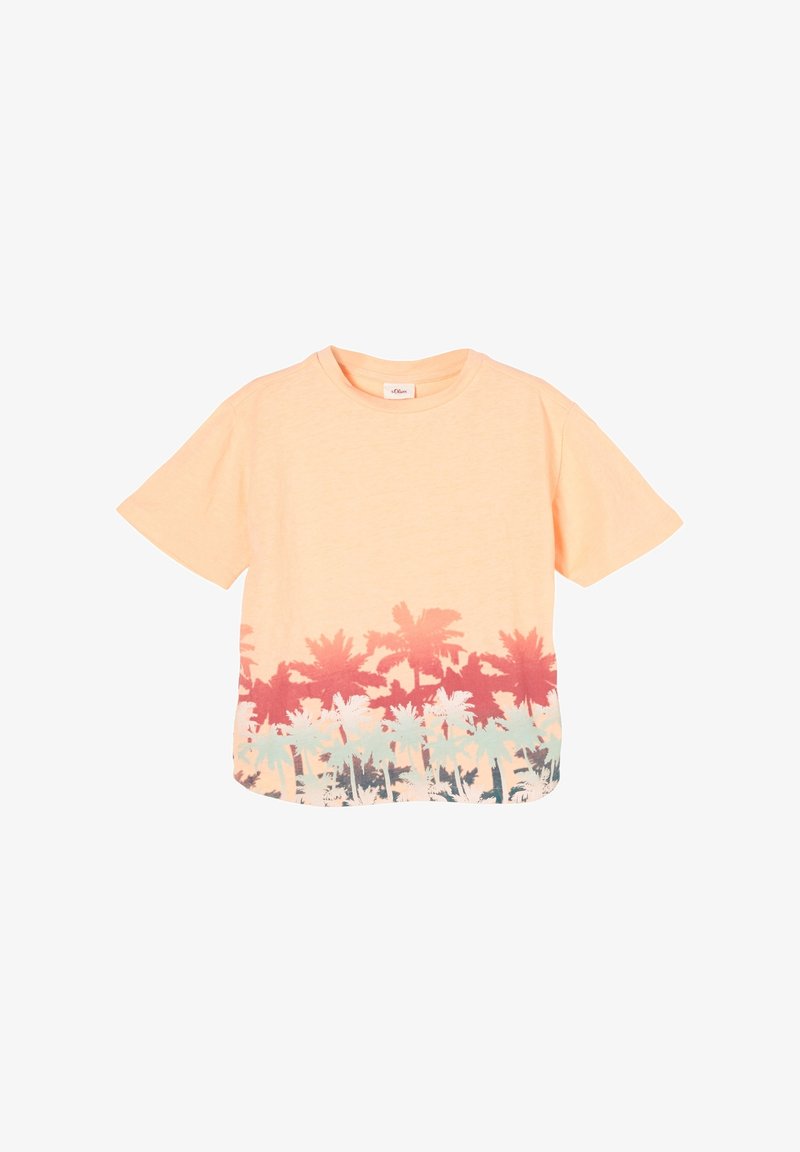 s.Oliver T-shirt print - neon