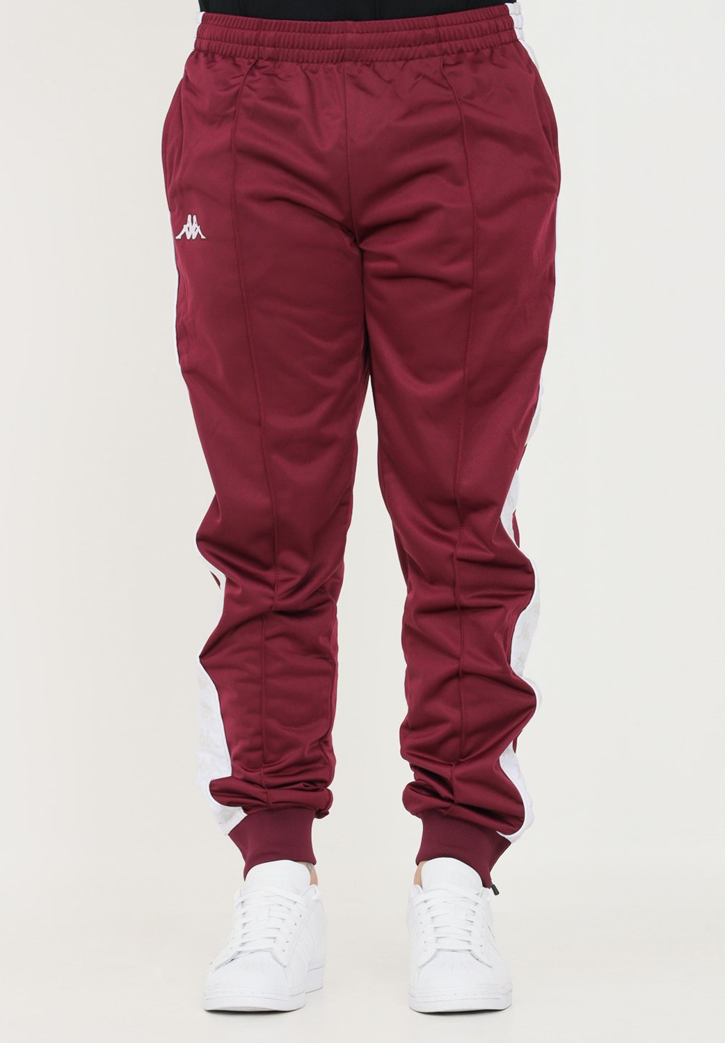 Kappa Pantaloni sportivi - violet plum white/viola - Zalando.it