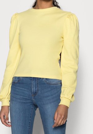 T-shirt à manches longues - light yellow