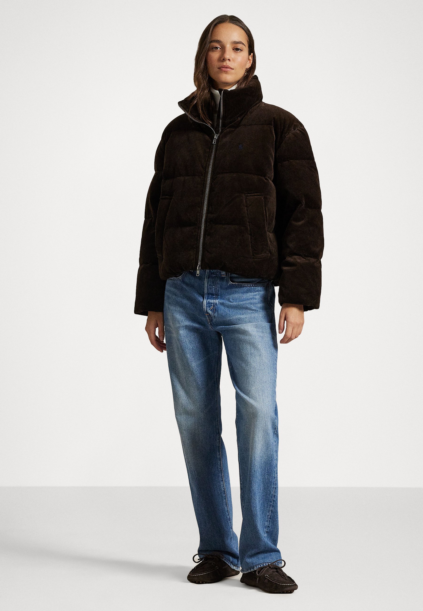 Polo Ralph Lauren QUILTED CORDUROY DOWN JACKET - Down jacket