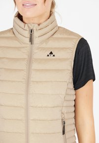 Whistler Weste - simply taupe