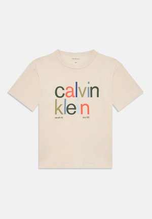 COLOR LOGO GRAPHIC UNISEX - T-shirt con stampa - whitecap gray