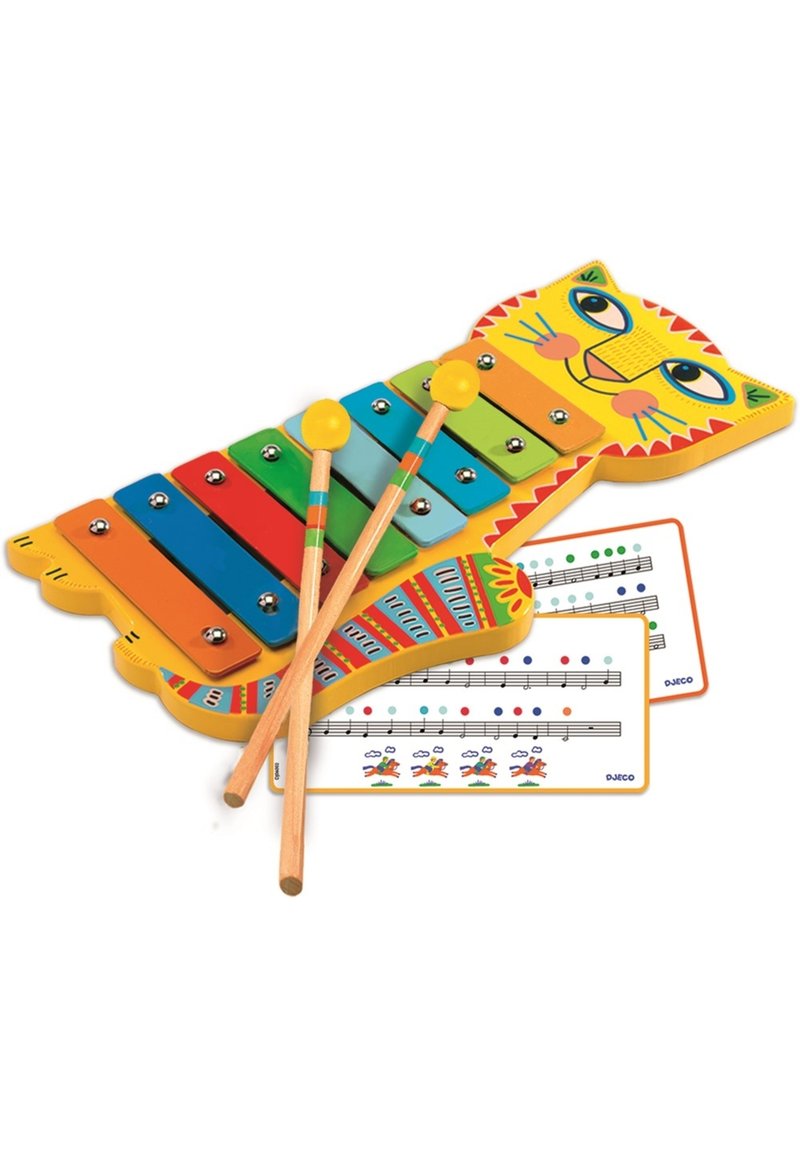 Djeco METALLOPHONE Houten speelgoed multi coloured/meerkleurig