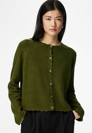 PIECES - Cardigan - sphagnum