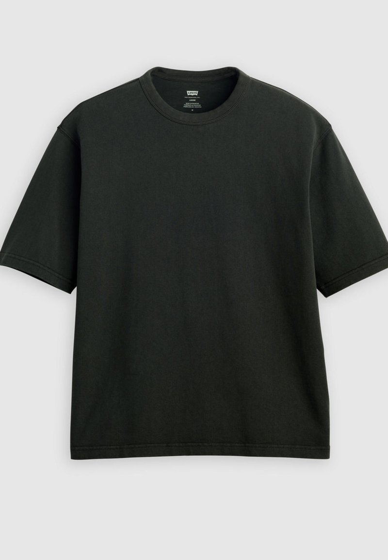 Levi's® HEAVYWEIGHT - Basic T-shirt - jet black/black - Zalando.co.uk