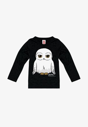LOGOSHIRT, LANGARM HARRY POTTER - HEDWIG - Long sleeved top - schwarz