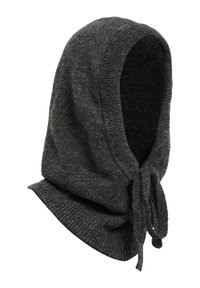 ALULLUSZ HOOD - Hoofdbedekking - blackened pearl melange