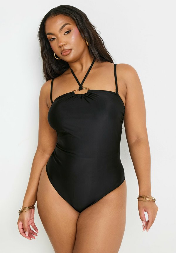 RING DETAIL HALTERNECK - Badeanzug