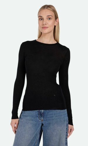 Strickpullover - 999 black