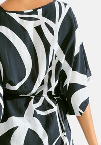 Lisca CAFTAN DE PLAGE HONOLULU LISCA - Strandaccessoire - noir blanc