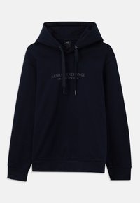 Pulover s kapuco - deep navy