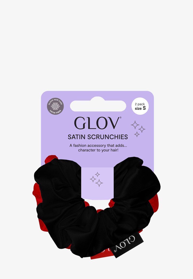 Glov GLOV® SCRUNCHIES 2 PACK S - Hair Set - red/black