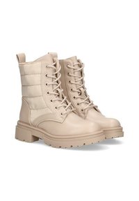 Luna Collection Botines con cordones - beige
