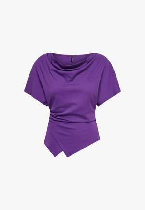 ONLY, ONLEMBER WATERFALL TOP - T-shirt basique - pansy