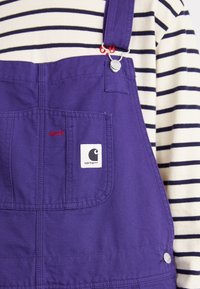 Carhartt WIP BIB OVERALL STRAIGHT - Peto - aura rinsed