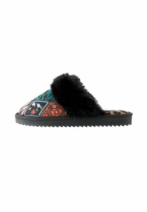 REGULAR FIT  - Slippers - multi black