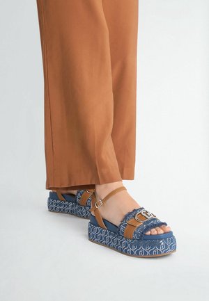 LIU JO, Sandales à plateforme - blue denim