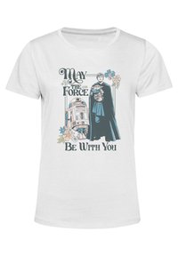Henry Tiger STAR WARS THE MANDALORIAN MTFBWY - T-shirt con stampa - white