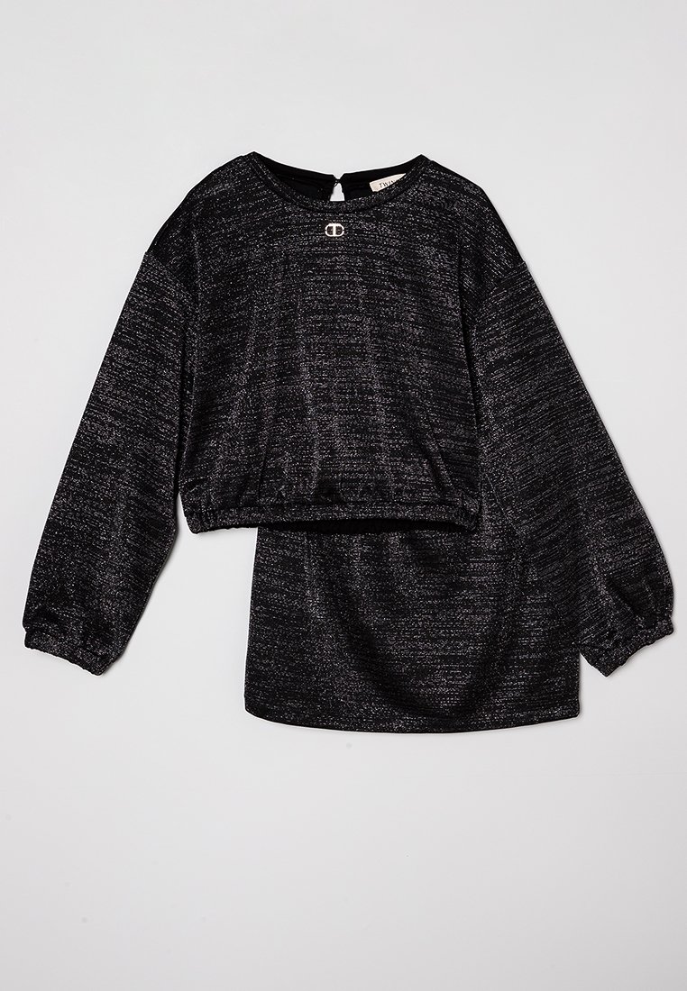 TWINSET Longsleeve antraciet gemêleerd