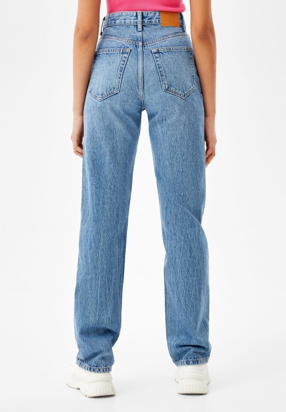 Bershka Bootcut jeans - blue denim 