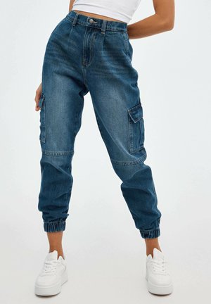 MOM  - Vaqueros tapered - azul