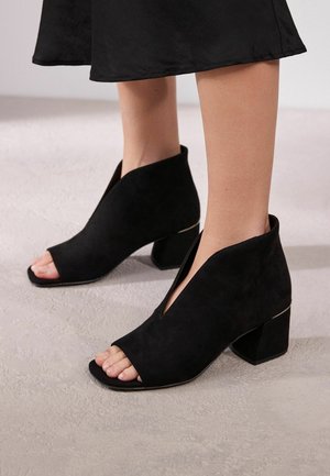 Next, Boots à talons - black