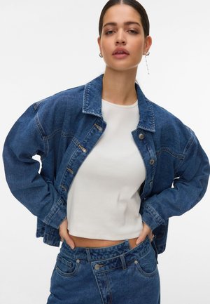 Vero Moda, VMJAMIE LS DENIM SHACKET MIX GA NOOS - Дънково яке - medium blue denim