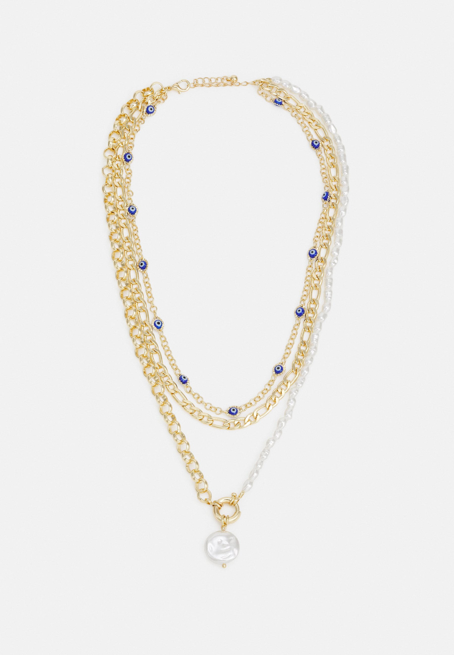 Pieces PCLIZETTE COMBI NECKLACE - Collar - gold-coloured/dorado - Zalando.es