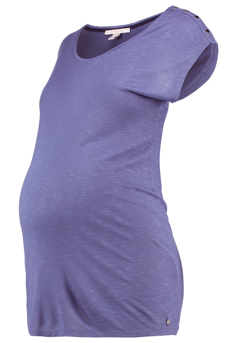 Esprit Maternity T-shirt basic blauw