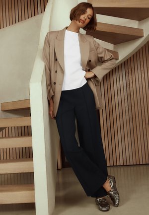Next, WIDE LEG - Pantalon classique - black