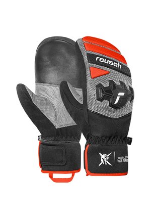 WORLDCUP WARRIOR R-TEX XT  - Fingerhandschuh - blck silver fluo red