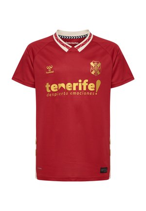 AWAY - Print T-shirt - scarlet smile