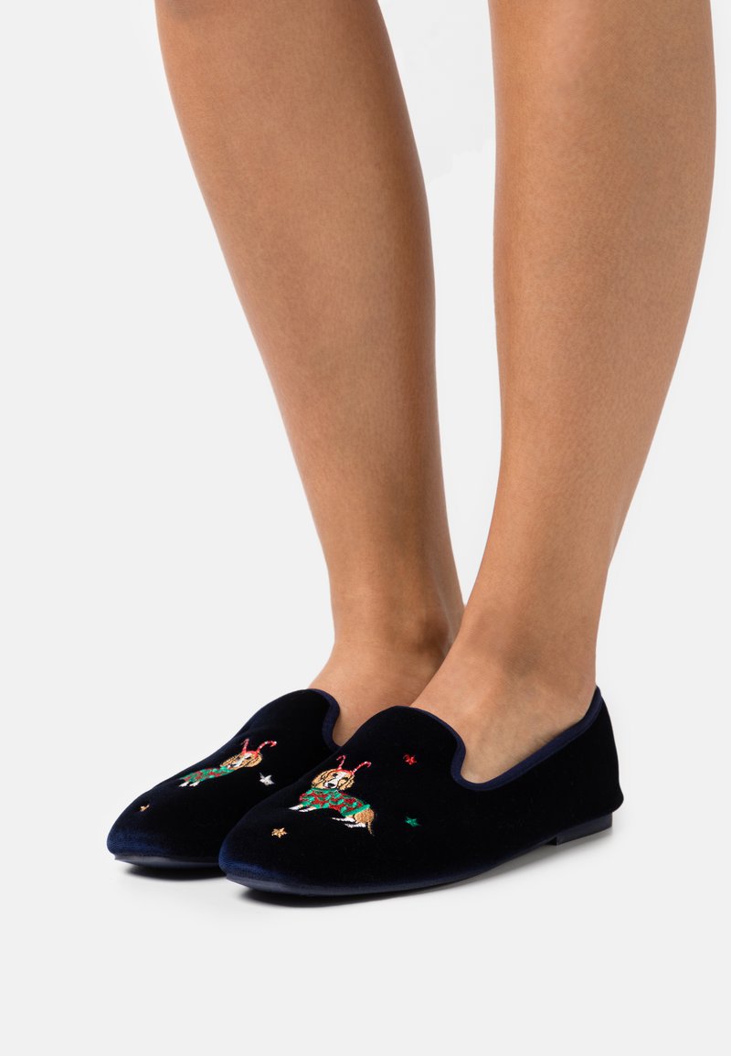 Marks & Spencer Slippers navy/dark blue Zalando.de