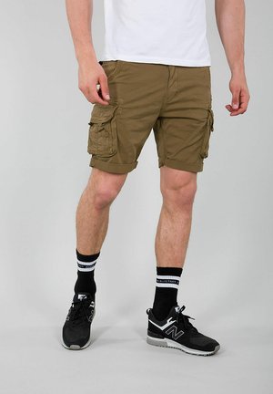 Alpha Industries CREW - Shorts - khaki