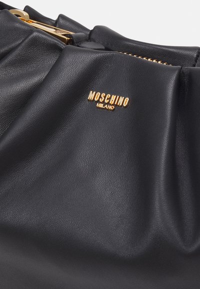 MOSCHINO MINI LETTERING - Håndtasker - black
