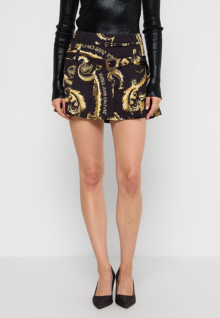 Versace Jeans Couture Plooirok zwart