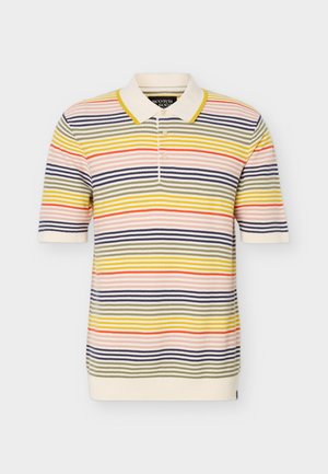 Scotch & Soda, STRIPED STRUCTURED REGULAR FIT POLO - Poloshirt - multicolour