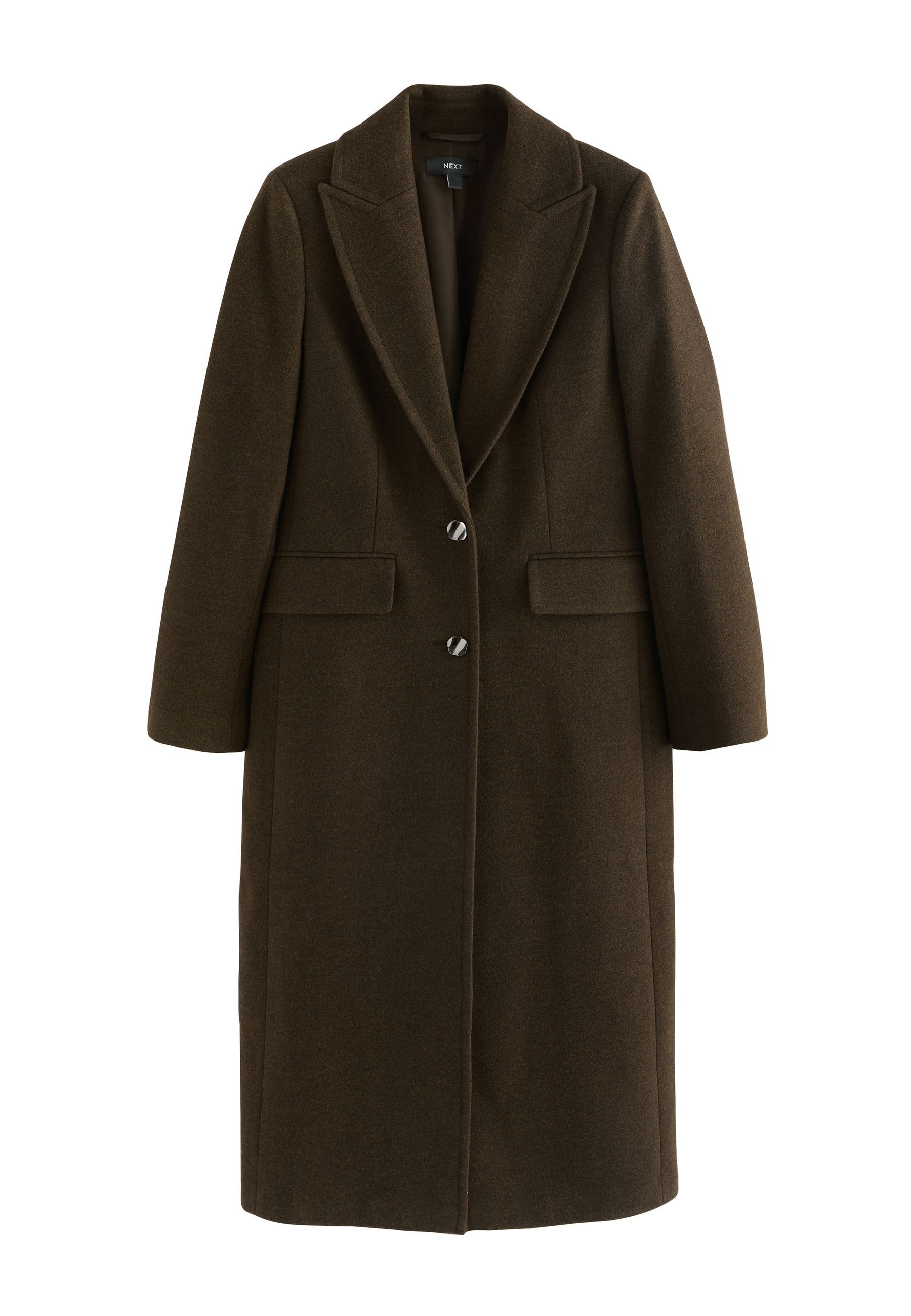Next REGULAR FIT - REVERE - Classic coat - olive green/green - Zalando
